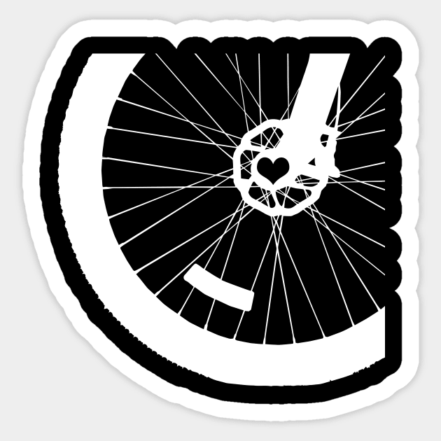 bicycle love Sticker by Mamon